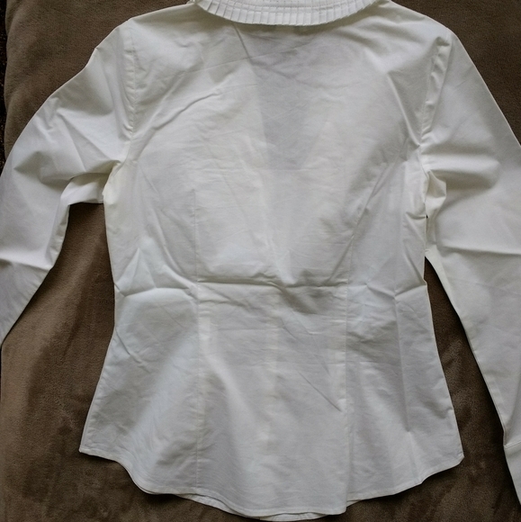 VTG Ann Taylor Loft tuxedo shirt - Picture 4 of 5